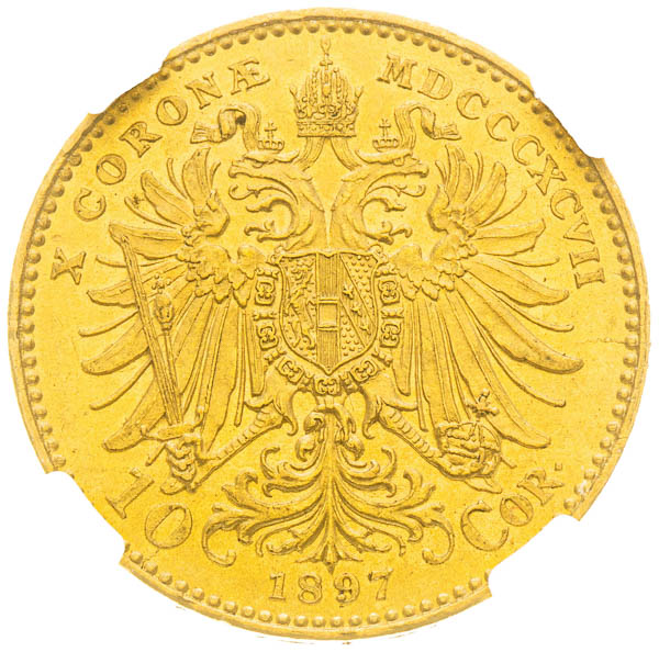 10 Korona 1897 - reverz