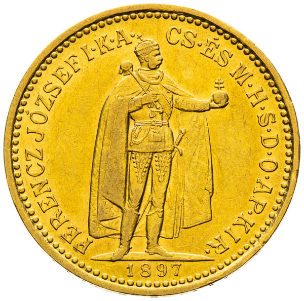10 Korona 1897 - averz