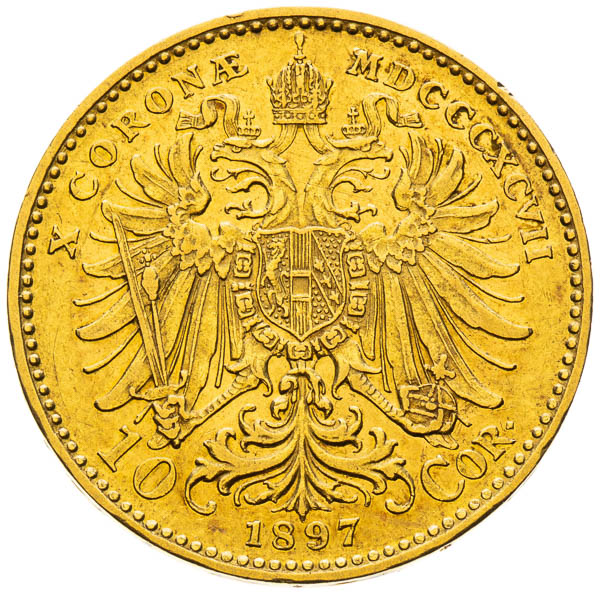 10 Korona 1897 - reverz