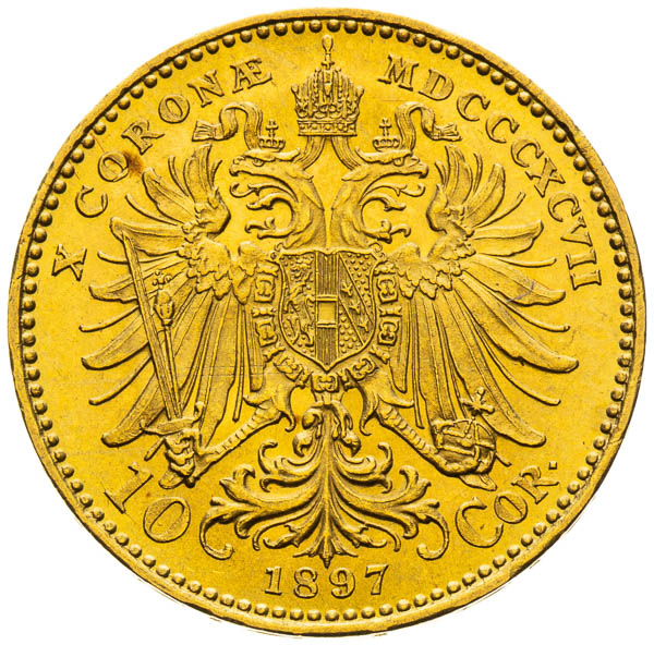 10 Korona 1897 - reverz