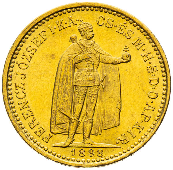 10 Korona 1898 - averz