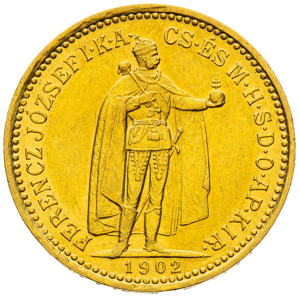 10 Korona 1902 - averz