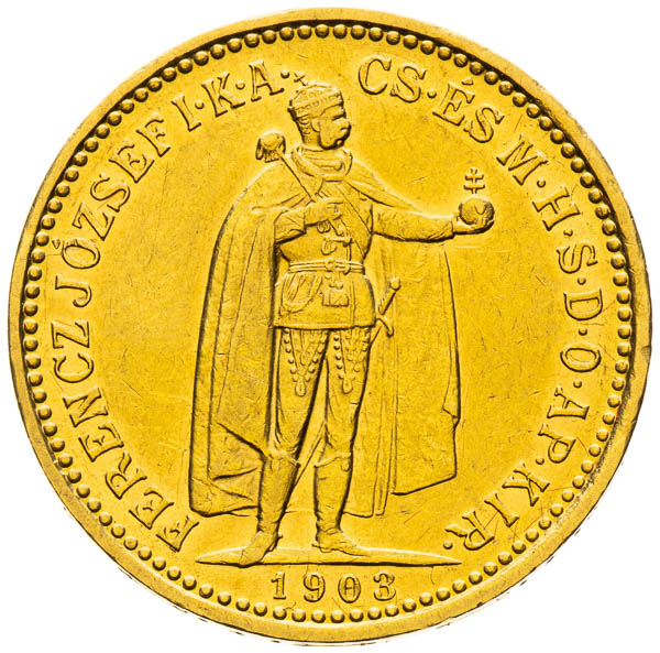10 Korona 1903 - averz