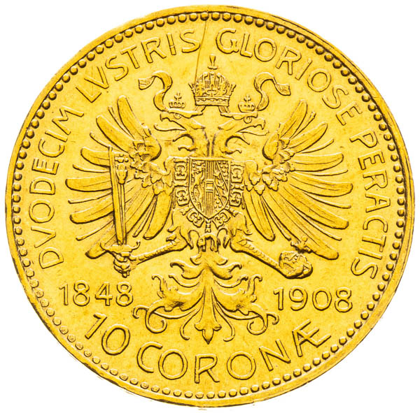 10 Corona 1908 - back