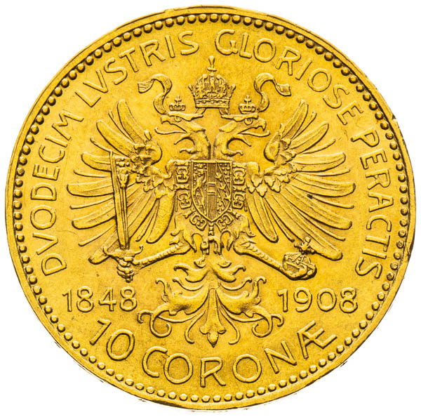10 Corona 1908 - back