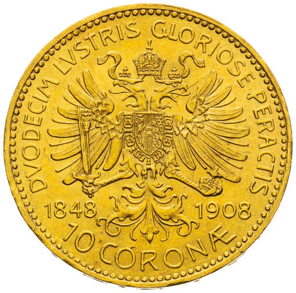 10 Corona 1908 - back