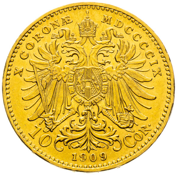 10 Korona 1909 - reverz
