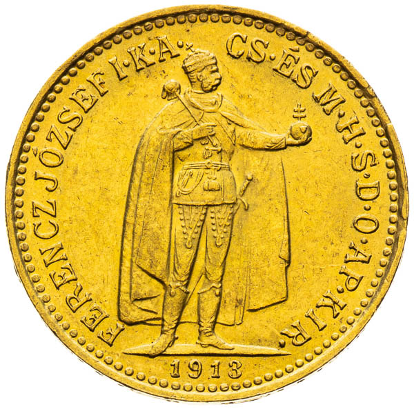 10 Korona 1913 - averz