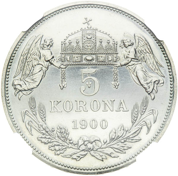 5 Corona 1900 - back