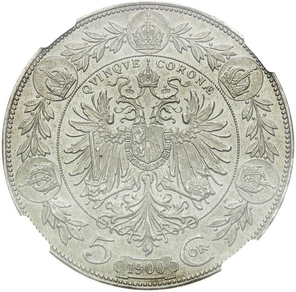 5 Corona 1900 - back
