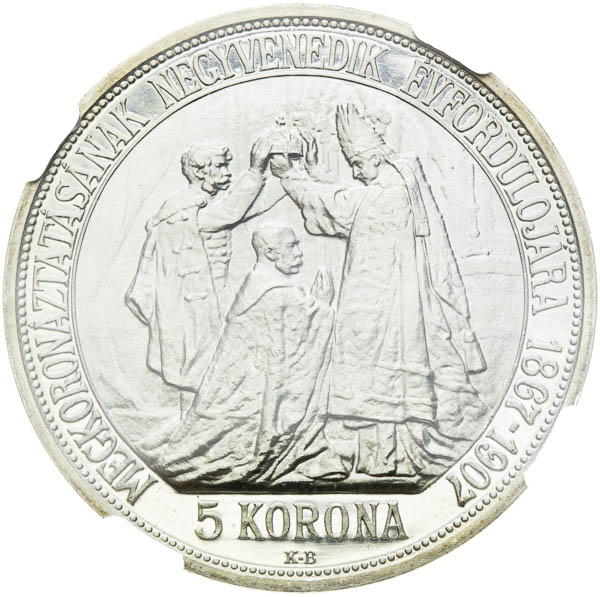 5 Corona 1907 - back
