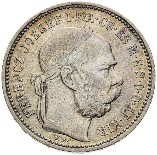 Korona 1892 - averz
