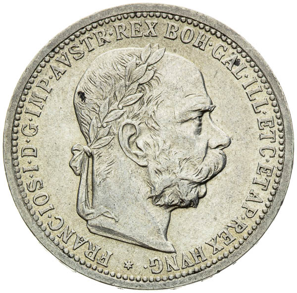 Korona 1896 - averz