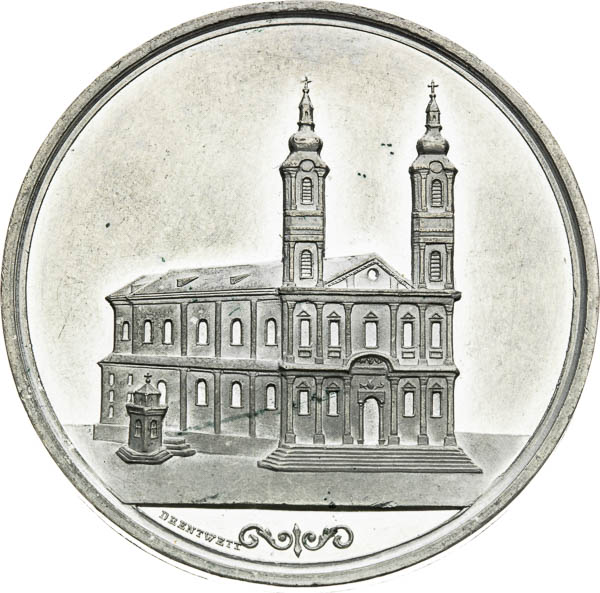 Medaila 1864 - averz