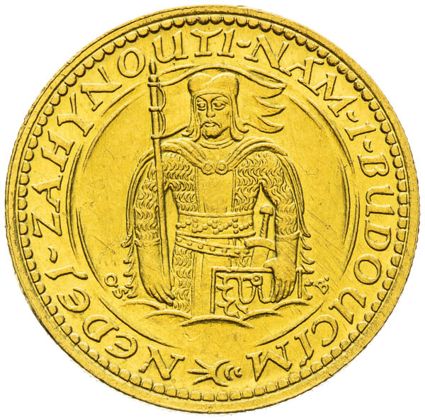 Dukát 1924 - averz