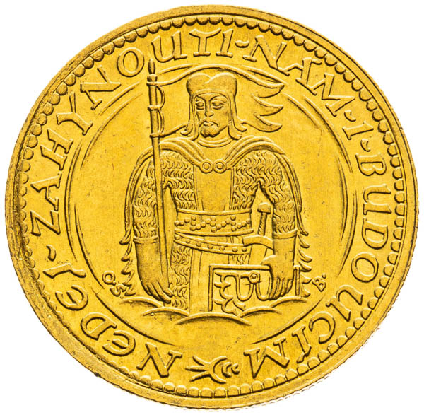 Dukát 1924 - averz