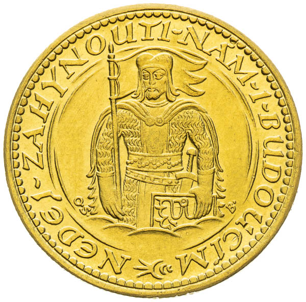 Dukát 1928 - averz