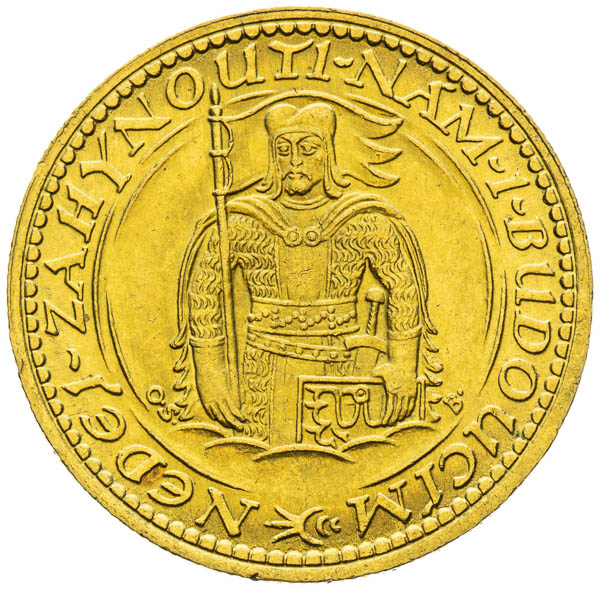 Dukát 1928 - averz