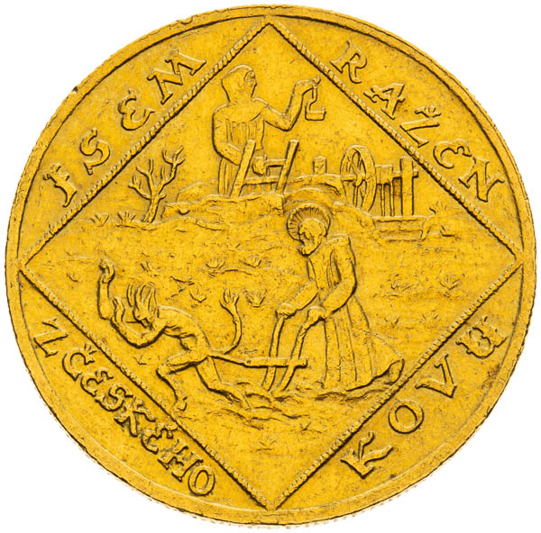 Zlatá medaile 1928 (4 Dukát) - avers