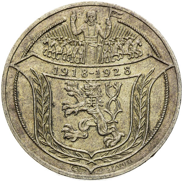 Strieborná medaila 1928 - reverz