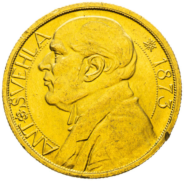 Zlatá medaila 1933 (Dukát) - averz