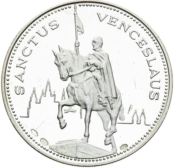 Strieborná medaila 1968 - reverz