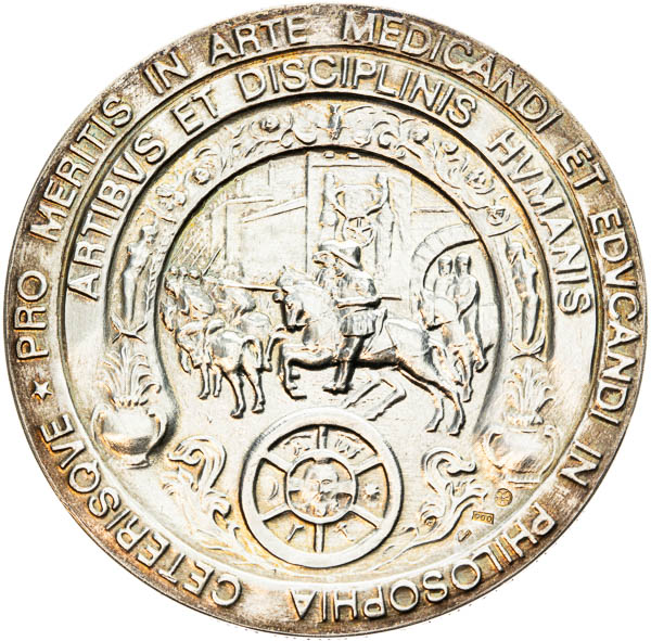 Stříbrná medaile 1989 - revers
