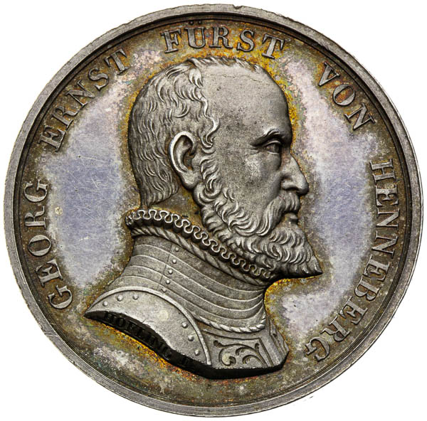 Stříbrná medaile 1844 - avers