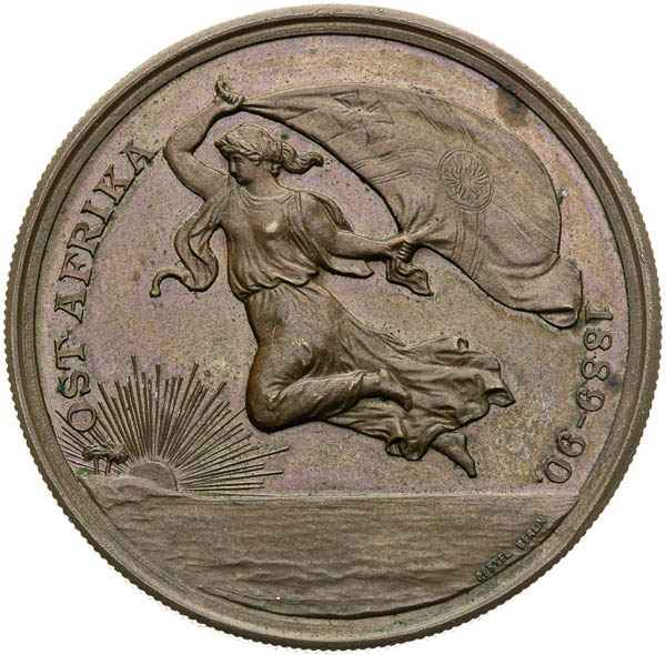 Medaile 1890 - reverz