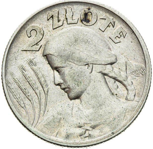 2 Zlotý 1925 - averz