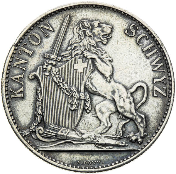 5 Frank 1867 - averz
