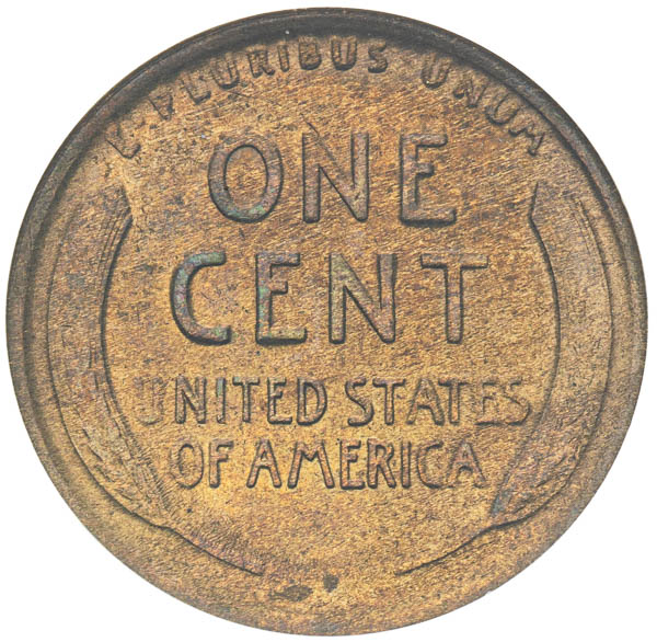 Cent 1917 D - revers