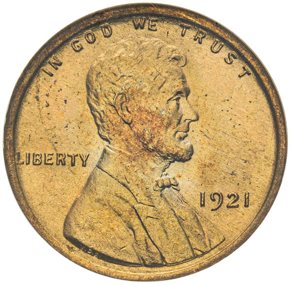Cent 1921 - avers