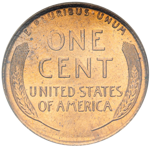 Cent 1933 D - reverz