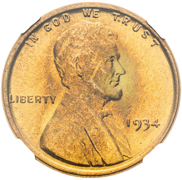 Cent 1934 - averz