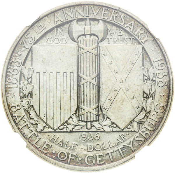 ½ Dollar 1936 - reverz