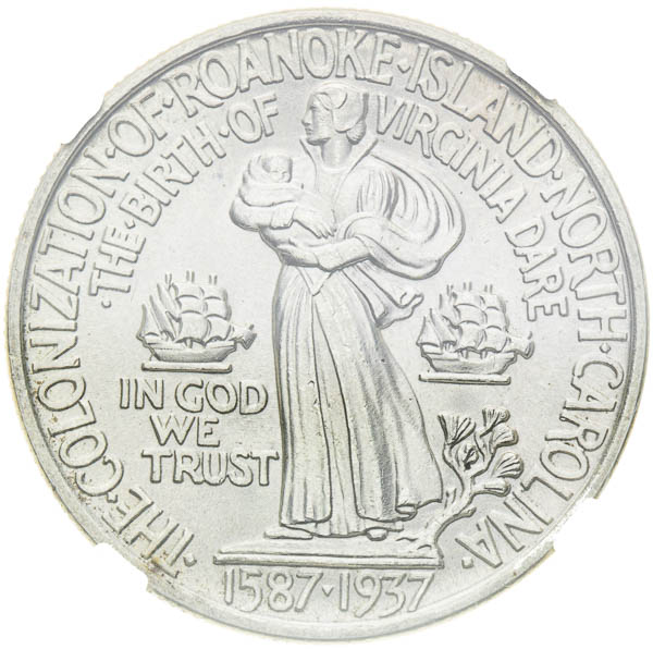 ½ Dollar 1937 - revers