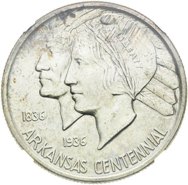 ½ Dollar 1938 D - avers