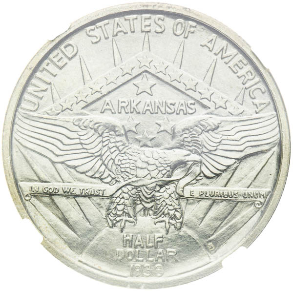 ½ Dollar 1938 S - revers