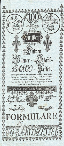 100 Gulden 1784 - front
