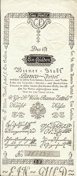 Gulden 1800 - front