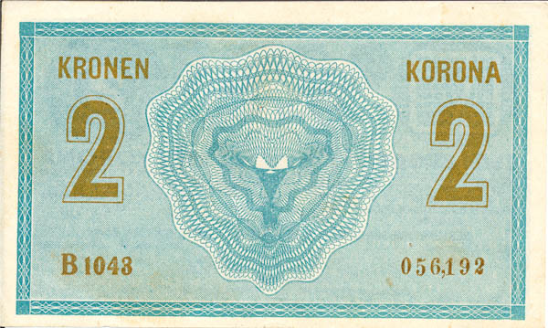2 Corona 1914 B 1043 - front