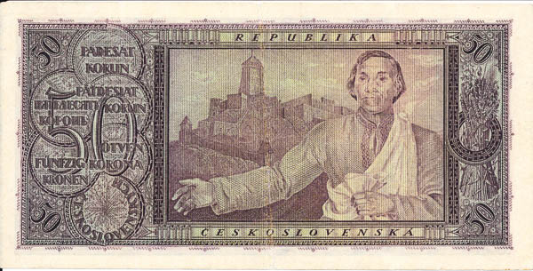 50 Kč 1922 s. 062 - revers