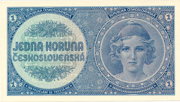Koruna (1938) A 070 - front