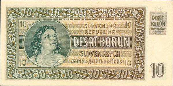 10 Ks 1939 De 7 (perforovaná) - reverz