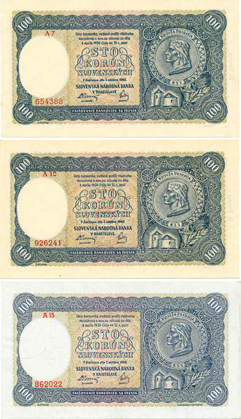 100 Ks 1940 (3 ks) - averz