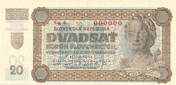 20 Ks 1942 Gg 6 (anulát) - avers