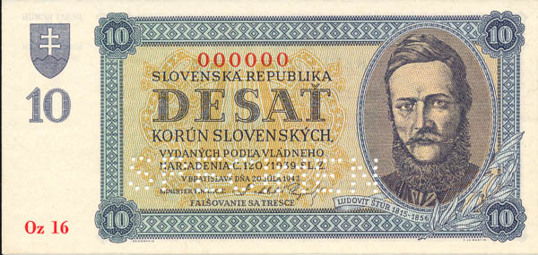 10 Ks 1943 Oz 16 (anulát) - avers