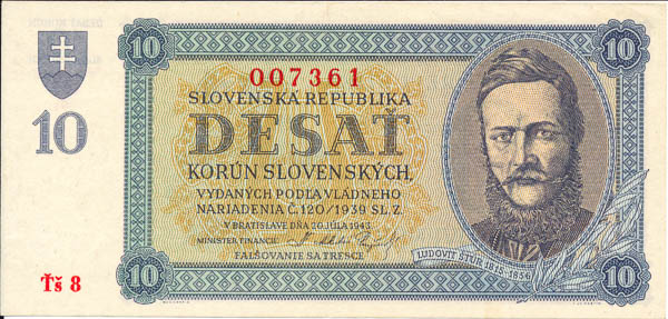 10 Ks 1943 Ťš 8 - avers