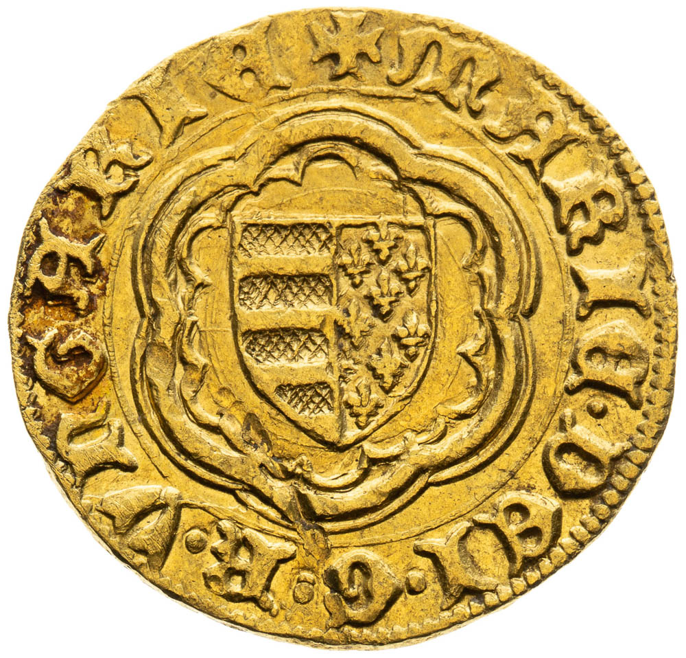 Dukát (1387) - averz